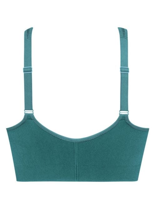 Lynn reggiseno per protesi con chiusura anteriore, verde smeraldo