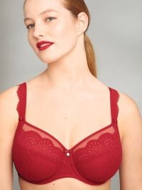 Selma Reggiseno con ferretto, rosso