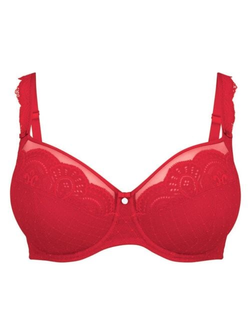 Selma Reggiseno con ferretto, rosso