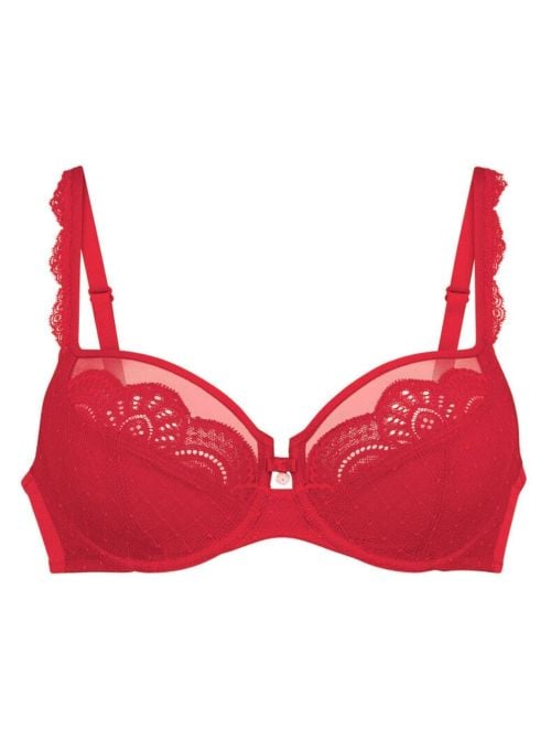 Selma Underwire Bra, red