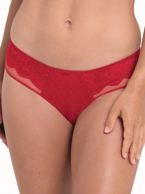 Selma slip alto, rosso ROSA FAIA