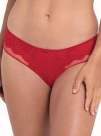Selma slip alto, rosso