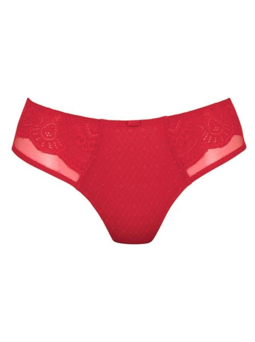 Selma slip alto, rosso