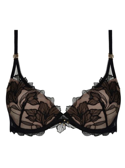 Desir et Volupte reggiseno imbottito con ferretto, nero