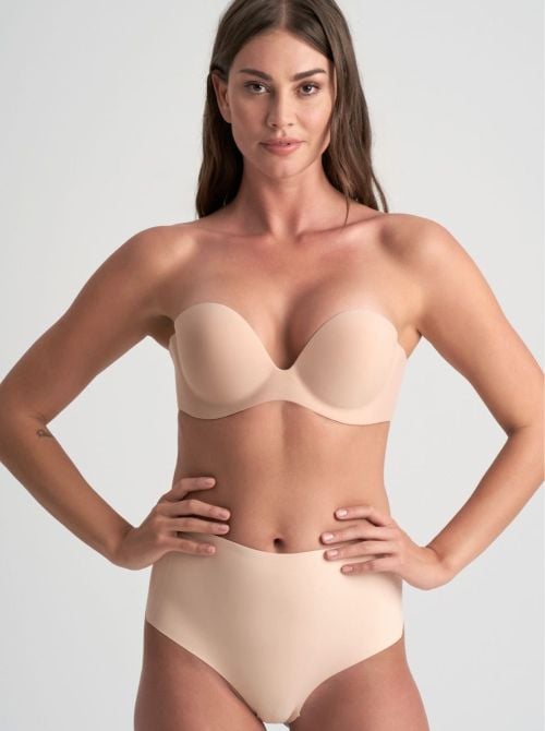 Gala Bra reggiseno adesivo, beige