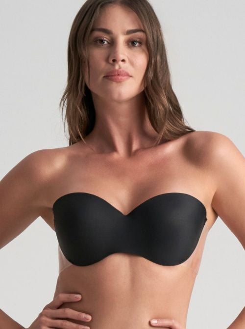 Glam Bra reggiseno adesivo per coppe grandi, nero