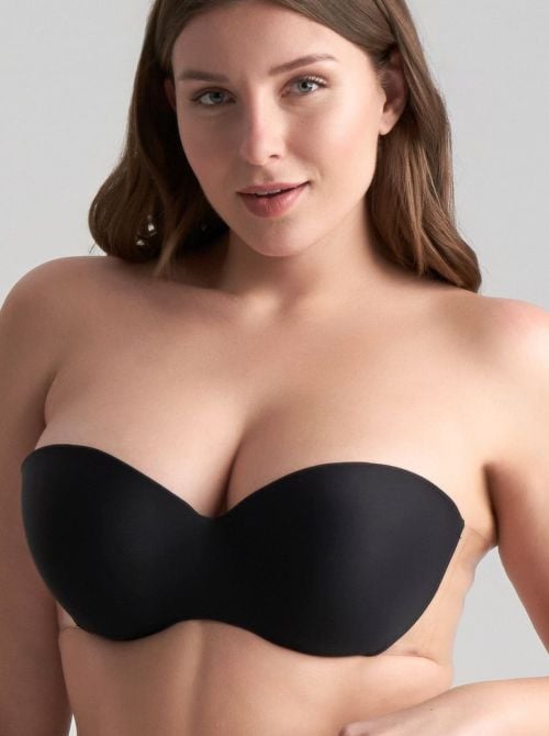 Glam Bra reggiseno adesivo per coppe grandi, nero