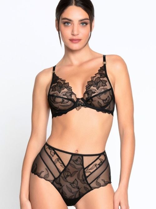 Desir et Volupte reggiseno glamour con ferretto, nero