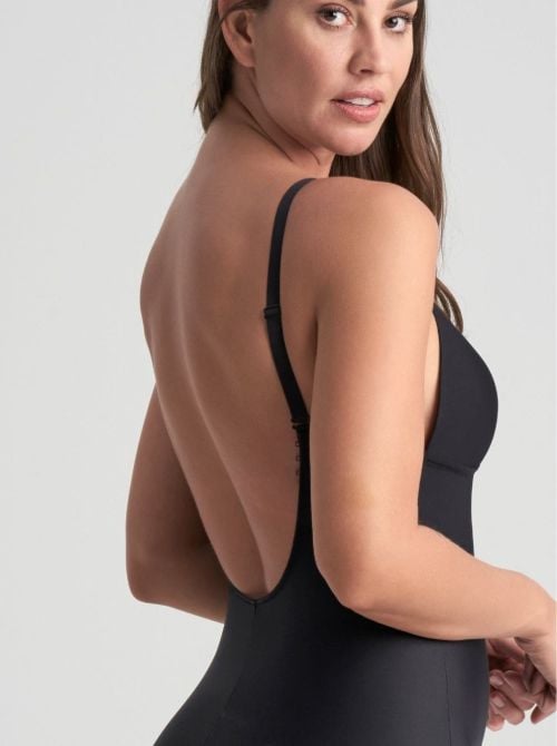 Body Modellante con Scollo Profondo