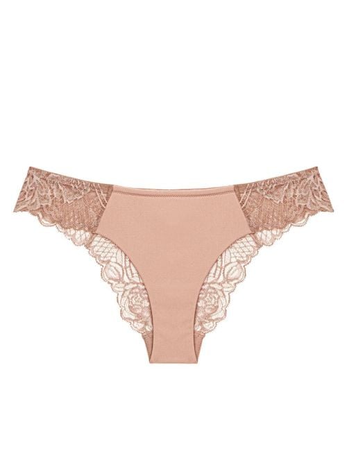 Wild Peony Florale Slip brasiliano, nudo