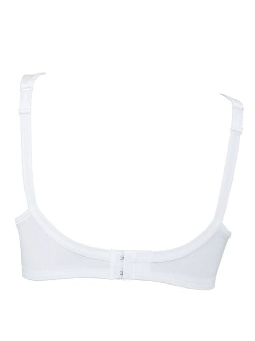 Jana reggiseno in cotone senza ferretto, bianco