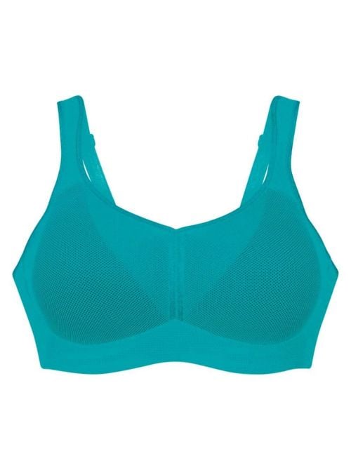 5544 Air Control reggiseno sportivo con imbottitura, peacock
