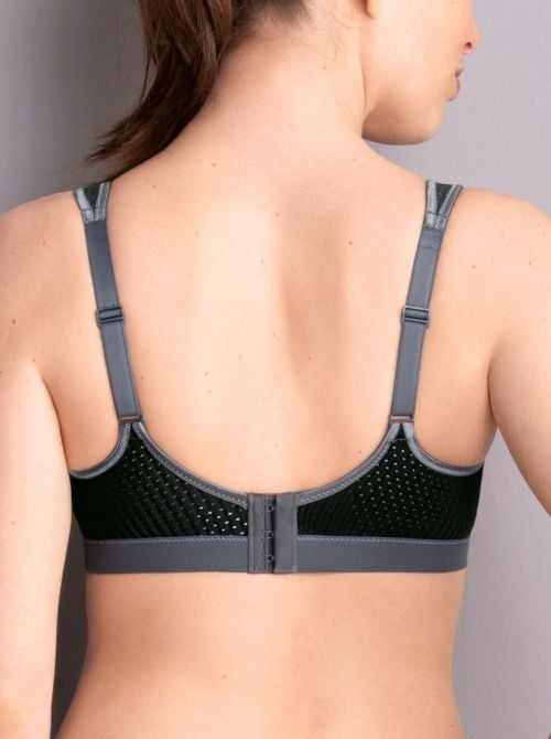 5566 Performance reggiseno sportivo, nero antracite