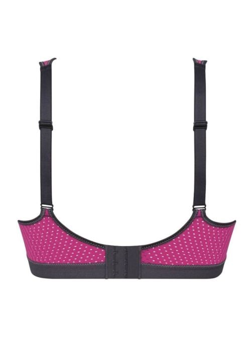 5566 Performance reggiseno sportivo, pink antracite