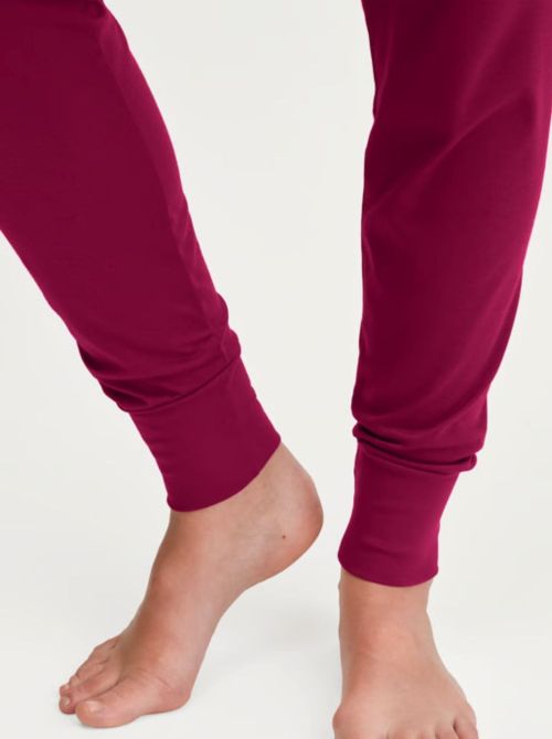 Soulmate pyjama with cuff, dahlia pink