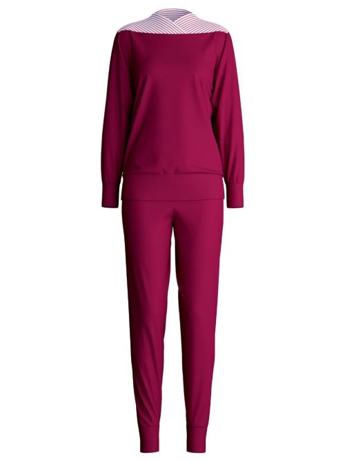 Soulmate pyjama with cuff, dahlia pink
