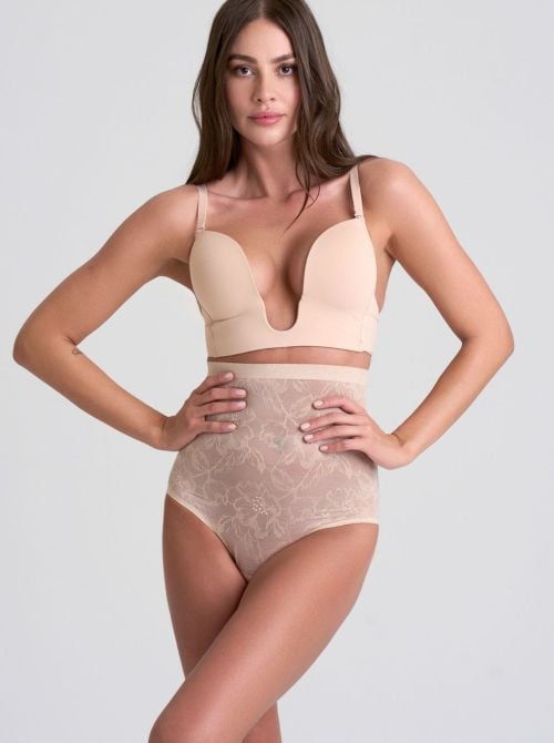 Slip Modellante Vita Alta in Pizzo