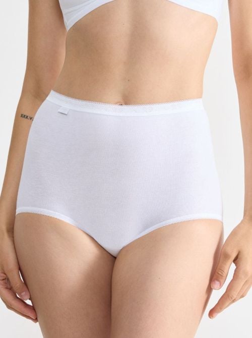 Sloggi Basic Maxi 2 Slip in cotone, bianco SLOGGI