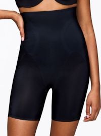 Illusion Curve Shorts Modellante Vita Alta, nero