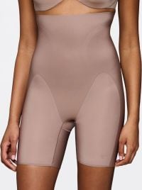Illusion Curve Shorts Modellante Vita Alta, chocolate mousse