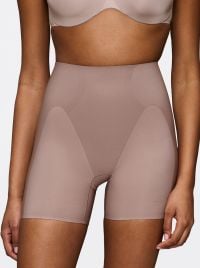 Illusion Curve Pantaloncino Modellante Vita Alta, chocolate mousse