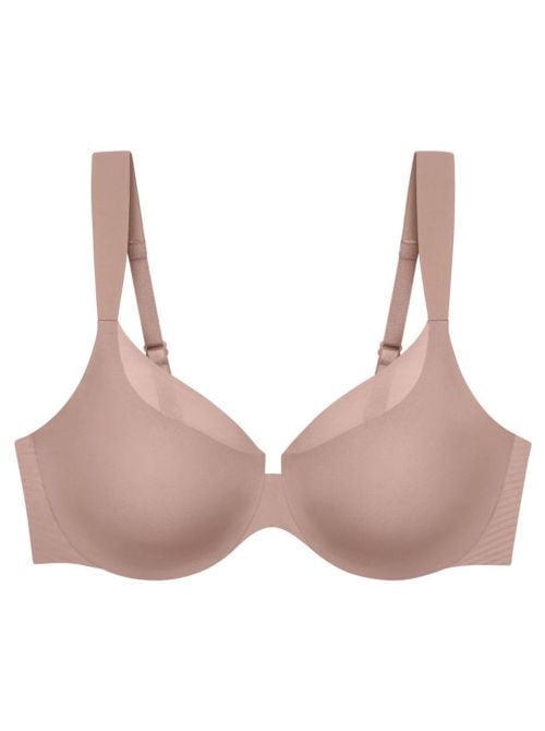 Illusion Curve Minimizer W01 Reggiseno Riducente con Ferretto, chocolate mousse