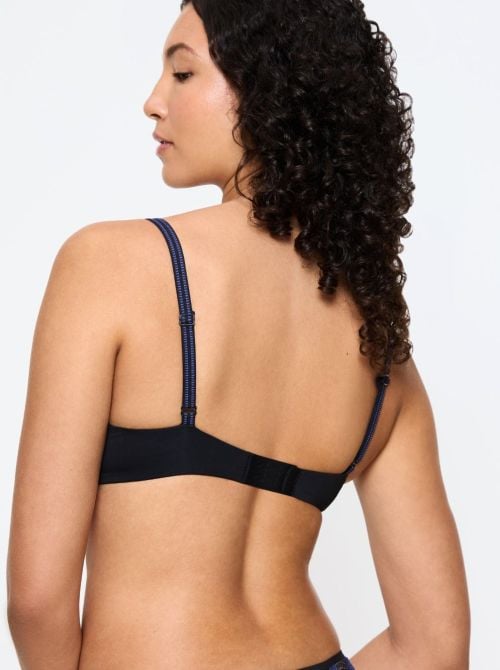 Comfort Glam Reggiseno Push-Up con Ferretto, nero