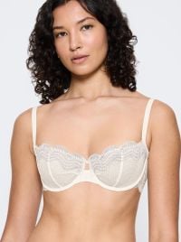 Comfort Glam Reggiseno con Ferretto, silk white