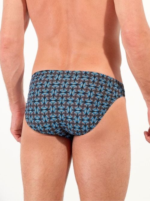 Aloys Slip Micro Confort - Dark Grey Print