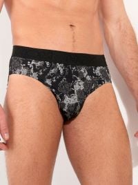 Fairmont Mini Slip Uomo Black Print