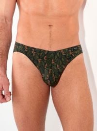 Slip Micro Confort Vizzavona - Khaki Print