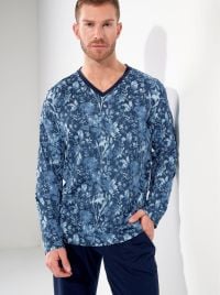 Compi&egrave;gne Pigiama lungo Compi&egrave;gne - Navy Print
