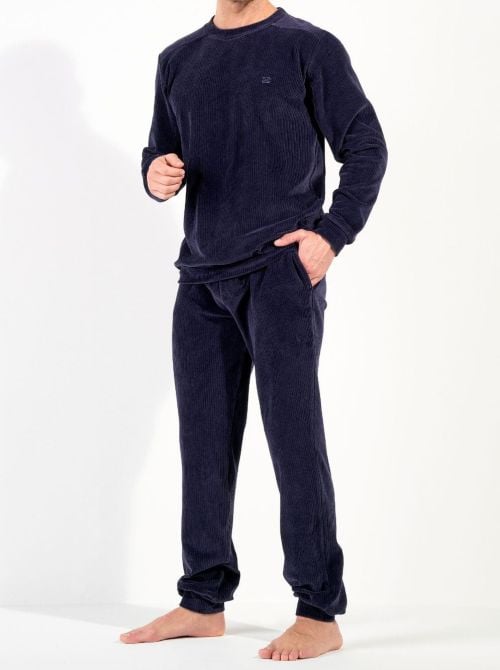 Completo Loungewear HOM Ronnie Blu Navy HOM