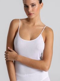 Canotta top in cotone Filoscozia