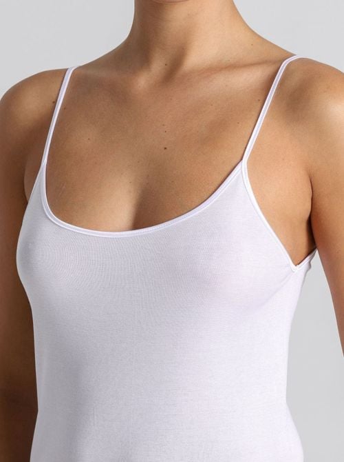 Canotta top in cotone Filoscozia