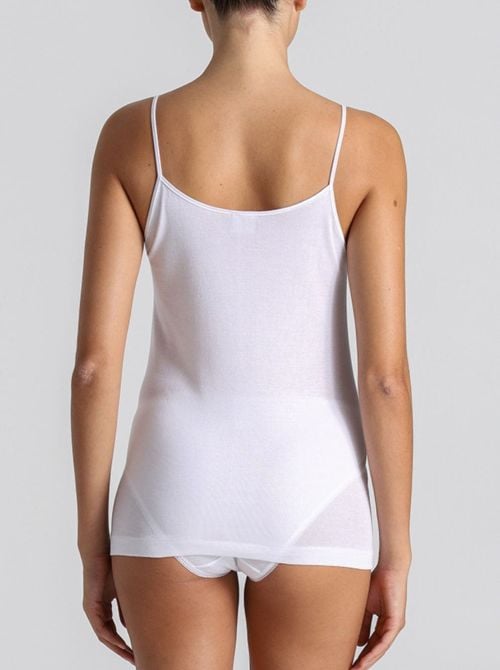 Canotta top in cotone Filoscozia