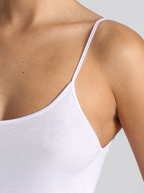 Canotta top in cotone Filoscozia