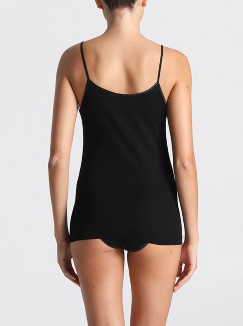 Canotta top in cotone Filoscozia