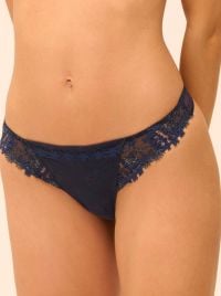 Wish Slip brasiliana in pizzo, zaffiro