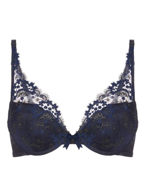 Wish Reggiseno push-up a triangolo, zaffiro