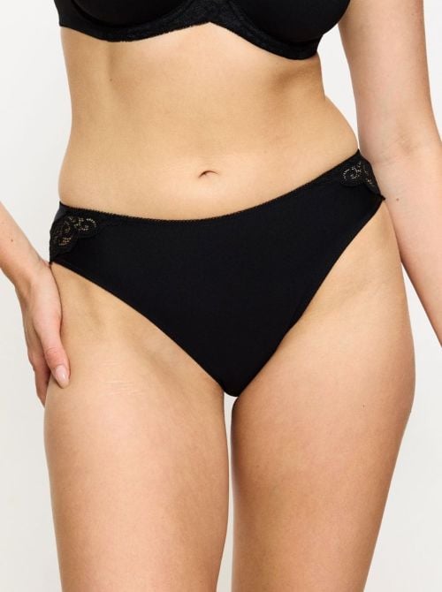 Amourette Tai slip, nero