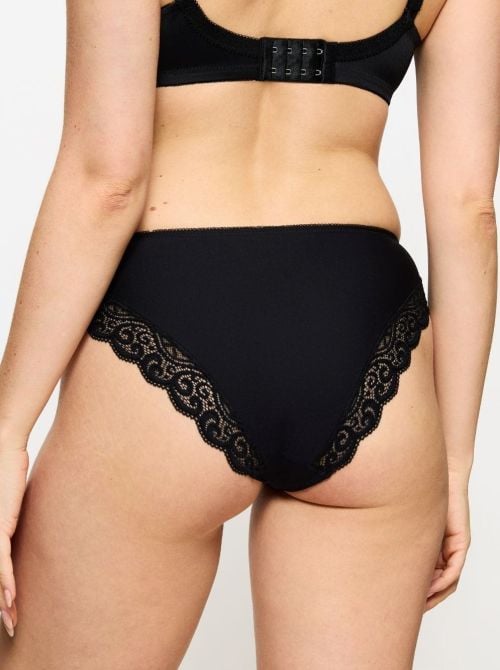 Amourette Tai slip, nero
