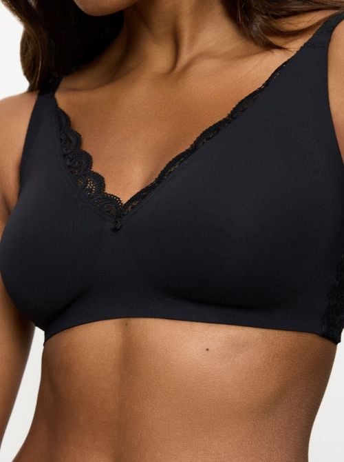 Amourette N01 Reggiseno Minimizer Senza Ferretto, nero