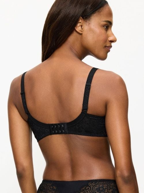 Amourette N01 Reggiseno Minimizer Senza Ferretto, nero