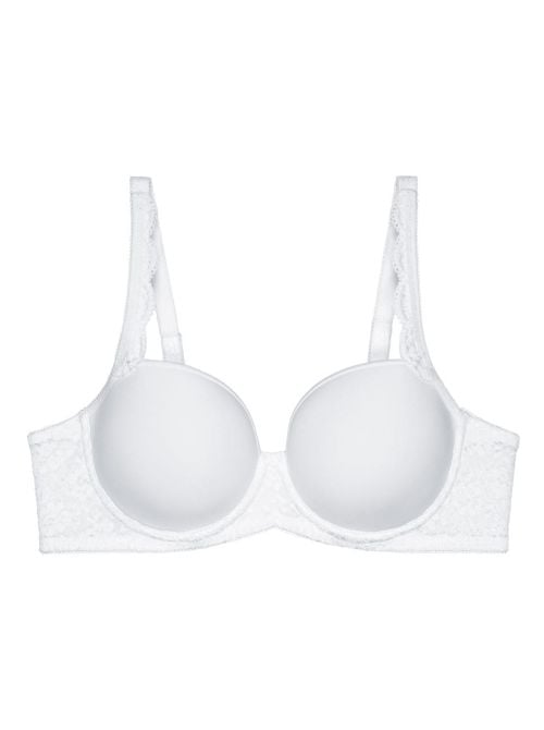 Amourette WP Padded Balconette Bra, white