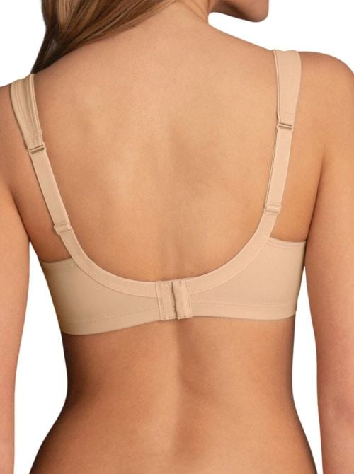 Twin 5493 Reggiseno microfibra senza ferretto, desert