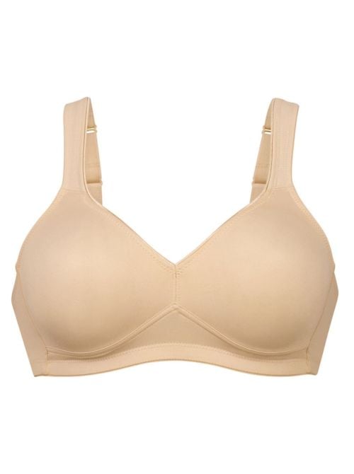 Twin 5493 Reggiseno microfibra senza ferretto, desert