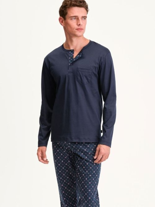 Pigiama Lungo Uomo Relax Selected in Swiss Cotton