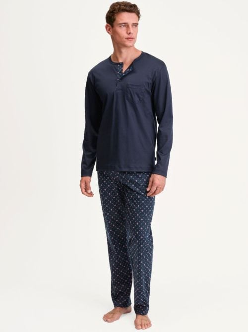 Pigiama Lungo Uomo Relax Selected in Swiss Cotton