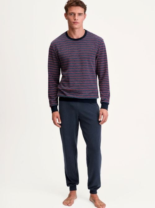 Men's Pyjama Relax Terry - Cotton Terry with Cuffs